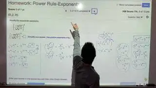 MATH 0332 - Power Rule - Exponents
