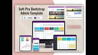 Bootstrap Dashboard With Bootstrap UI Kit – Soft Pro