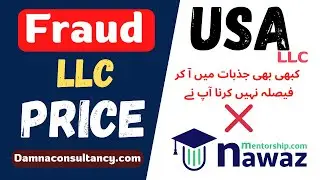 LLC Formation Costs & How to Avoid LLC Fraud in the USA || USA LLC Formation @nawazmentorship