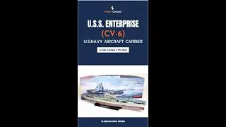 MENG Model 1/700 PS-005 U.S. Navy Aircraft Carrier U.S.S.  Enterprise CV 6 (โมเดลประกอบ)