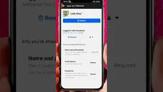 Remove Apps Frome Facebook Account 