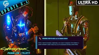 What Happens If V LEAVES 1R-ONC-LAD ALONE After Helping It Locate All Software | Cyberpunk 2077