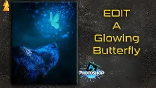 How To Create A Glowing Butterfly In Photoshop And PicsArt