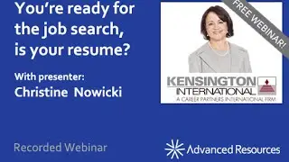 You're Ready for the Job Search, Is Your Resume?