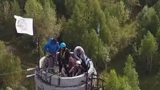 Прыжок с вышки. Зеленодольск. 45 метров.