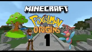 Minecraft Pixelmon Origins Episode 1 (Series Premiere) Pixelmon 4.0.3 SMP