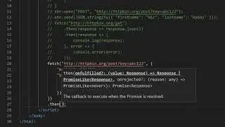 Execute HTTP Requests in JavaScript Applications
