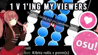 Osu!Mania But You 1v1 Me For Osu!Supporter