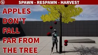 UE5 Harvest Apples From Tree