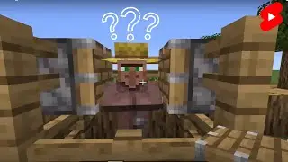 Bye Bye, Villager ! | Minecraft shorts | Genius Minester