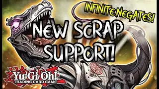 THIS NEW CARD SCRAP RAPTOR IS INSANE!! || SCRAP INFINITE NEGATE DECK PROFILE & COMBO TUTORIAL!