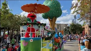 Sesame Street Land Christmas Parade Seaworld Orlando 4k