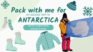 Pack with me for ANTARCTICA with Albatros Expeditions | Polar Expedition Packing Guide