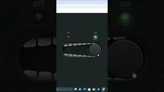 Toothed Toggle Neon Switch Button Using HTML CSS & JavaScript |