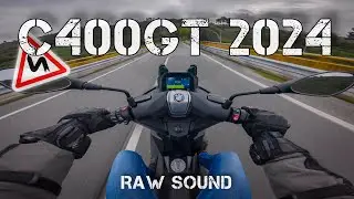 BMW C400 GT 2024 | RAW SOUND pt.2 [4K RAW Onboard]