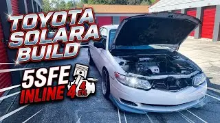 Toyota Solara Build Progress Part 1 #toyotasolara #1mzfe #modified #stance #xv20