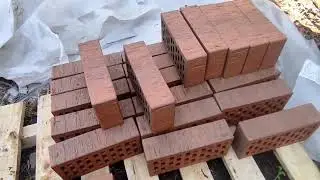 Славинский кирпич. Забор на белый шëв