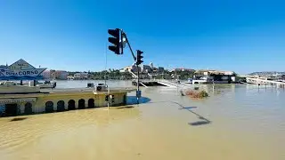 Budapest Last Flood Updates 28th September | Flooding in Hungary 🇭🇺 | Storm Boris