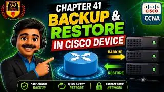 How to Backup and Restore Cisco Switches and Routers | CCNA 200-301