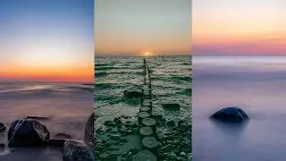 Buhnen Steine und Meer Motive Fotourlaub an der Ostsee