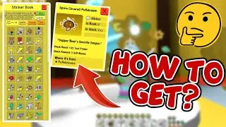 How to get the SPORE COVERED PUFFSHROOM in Bee Swarm Simulator