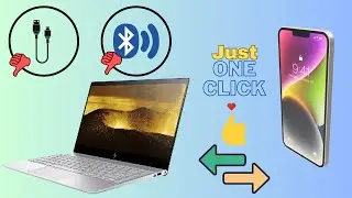 No cable, No bluetooth, Wireless data transfer from android to pc, Data transfer via wifi-hotspot