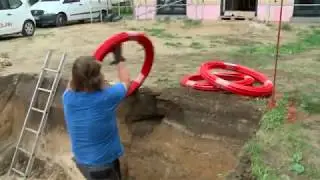 Building a House | part 5 Heat+Plumbing+Plaster | house construction documentary | German technology