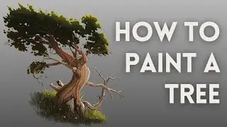 How to Paint a Tree - Digital Art Tips