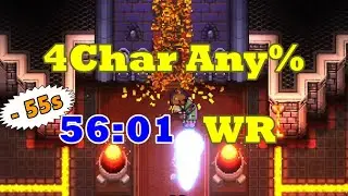 4Char Any% Speedrun 56:01【Enter the Gungeon】