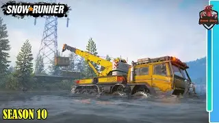 Transporting And Building the Electricity Tower 