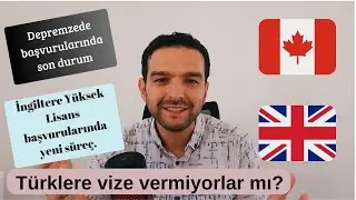 Kanada ve İngiltere vize başvurularında son durumlar.. / Dolandırıcılara Dikkat