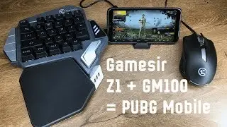 GameSir Z1 and GM100 Mouse and Keyboard for PUBG Mobile | Unboxing and First Impressions