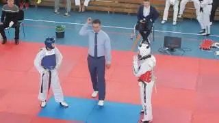 Первенство Сахалинской области по тхэквондо 2017г, Вялков Д.- Акопян А.