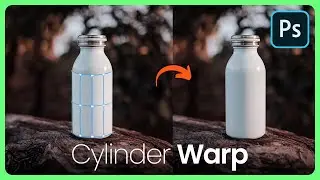 Cylinder Warp Tool in Adobe Photoshop in HIndi/Urdu by The2PX
