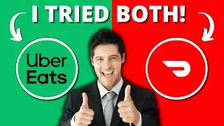 NEW! Uber Eats vs DoorDash Driver (2025) 🚗 | Best Gig App for Earnings, Flexibility & Support?
