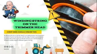 HOW TO STRING DOUBLE-HEADED WEED EATERS 
