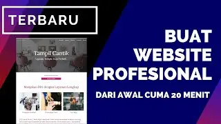 HOW TO CREATE A PROFESSIONAL WEBSITE WITHOUT EXPENSE | JUST 20 MINUTES