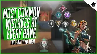 Most Common MISTAKES at EVERY Rank in VALORANT