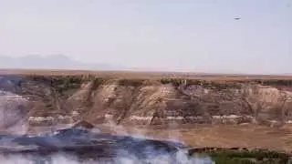 Milk River Valley Fire - August 30, 2015 - Alberta Wildfire