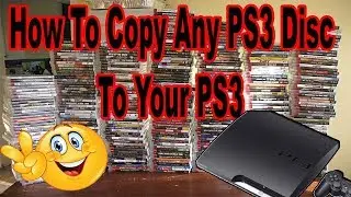How To Copy Any PS3 Game Disc To PS3 With Multiman
