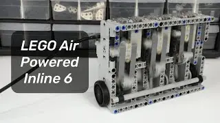 LEGO Pneumatic Engine - Compact Inline 6