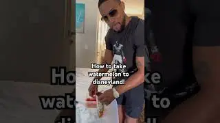 How to take watermelon to disneyland! #disneyland #disneyparks