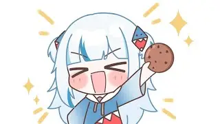 Cookie!!! [Hololive animation/gawr gura]