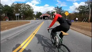 Having fun on my bike in Mount Washington valley 4k