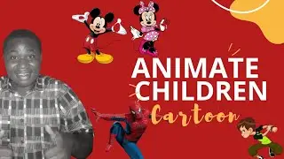How to make an animated Cartoon  video of your cartoon character in 5 Minutes || Animate  your photo