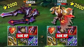 1500 AD GAREN vs 2000 AD DARIUS FULL BUILD FIGHTS & Best Moments!