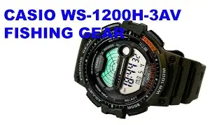 Casio WS-1200H Fishing Gear Watch