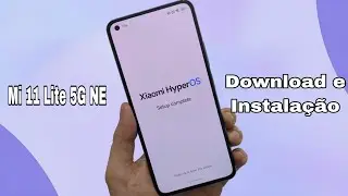 Inédito! 💥 Xiaomi HyperOS 1.0.9.0 Port - Mi 11 Lite 5G NE - Download e Instalação - Hora de Conferir