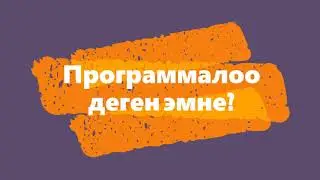 Программалоо деген эмне?