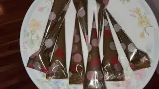 اسهل طريقه للف اكياس الحنه بالدبوس  و فتحتات مظبوطه